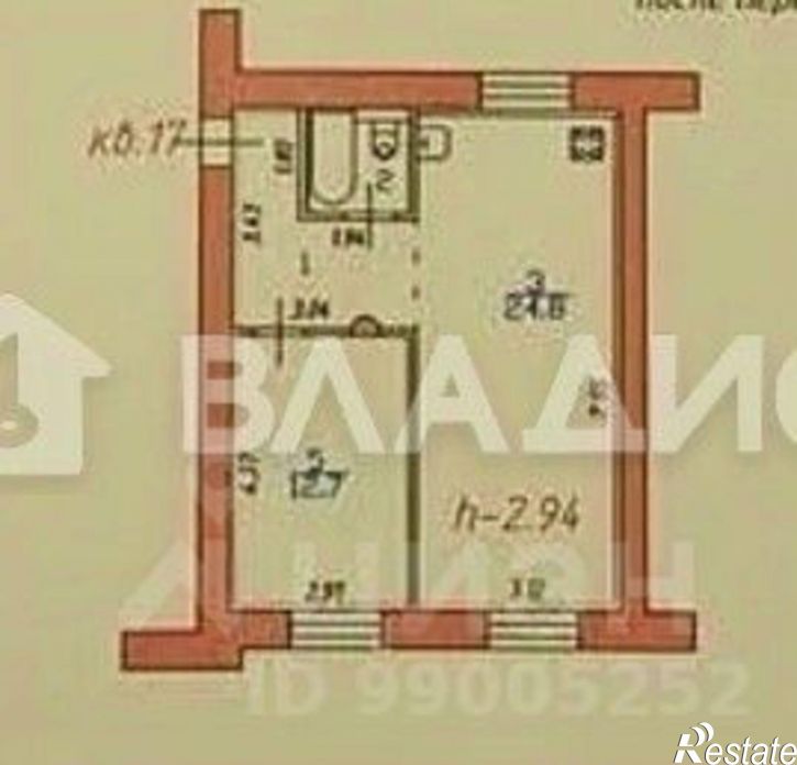 2-комн квартира улица Суворова, 7,  д. 7