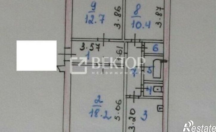 3-комн квартира 3-я улица Чайковского, 4,  д. 4