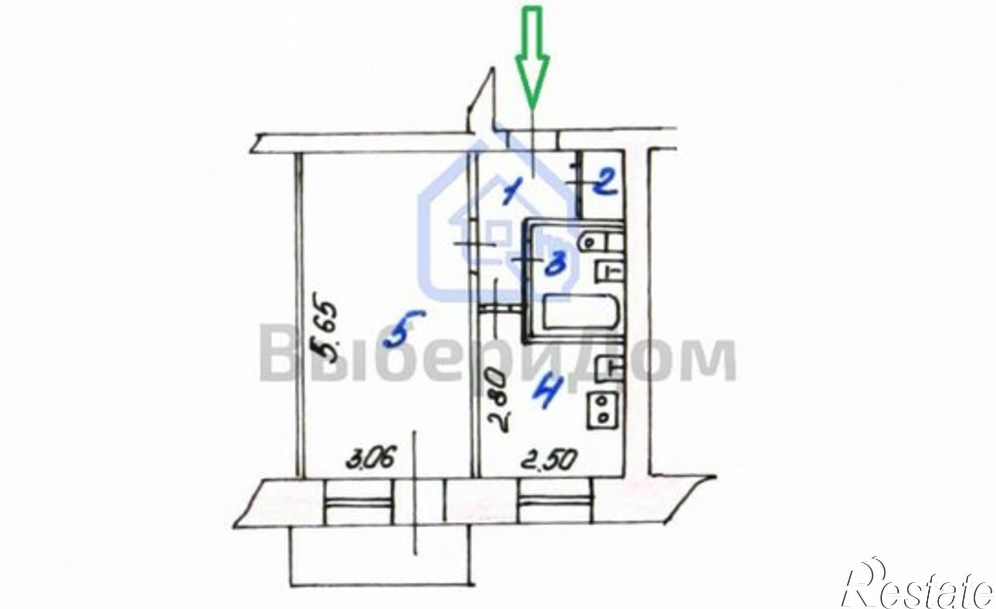 Купить квартиру за 3 290 000 рублей на улица Поэта Ноздрина, 32