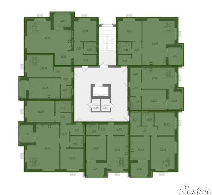 1-комн квартира в новом доме 8-я Сосневская улица, 125,  д. 125