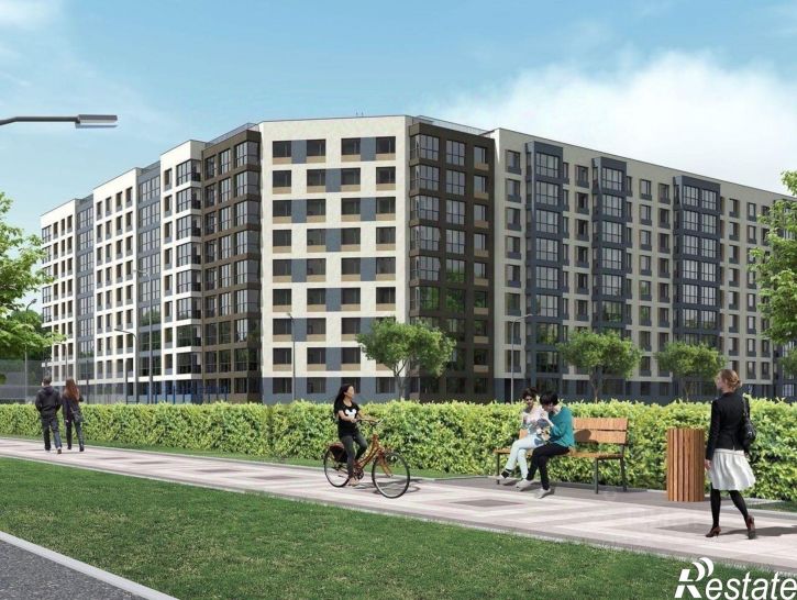 1-комн квартира в новом доме улица Куконковых