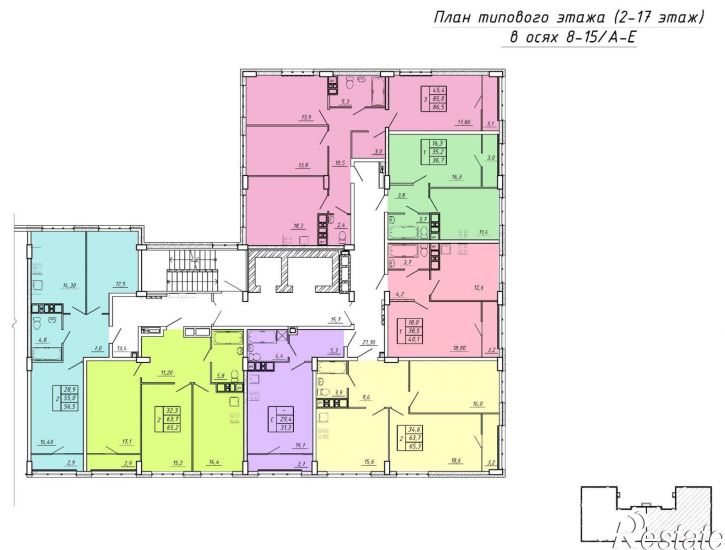 3-комн квартира в новом доме ул 1-я Камвольная, 7,  д. 7