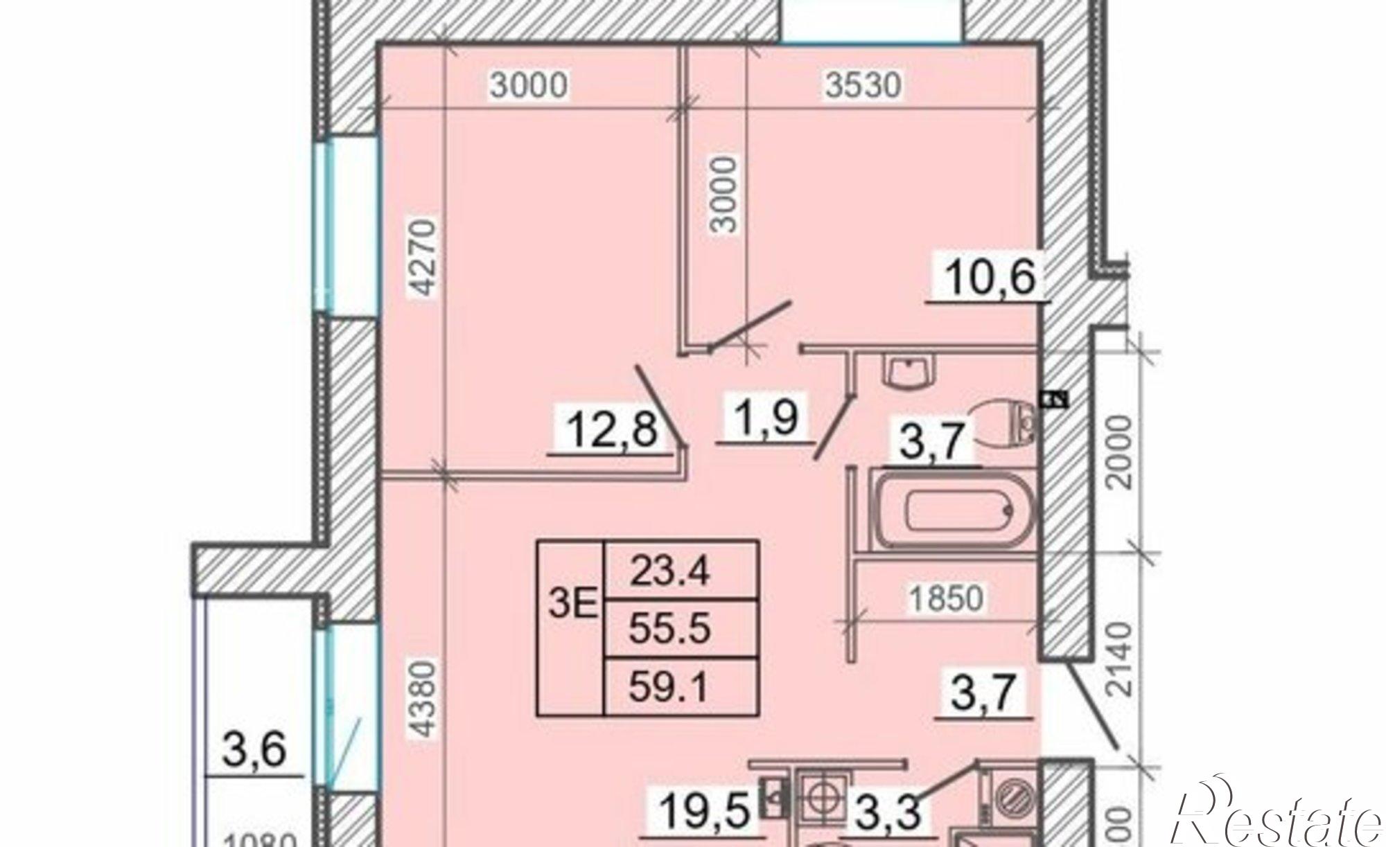Купить квартиру за 8 746 800 рублей на Большой Транспортный пер, 10
