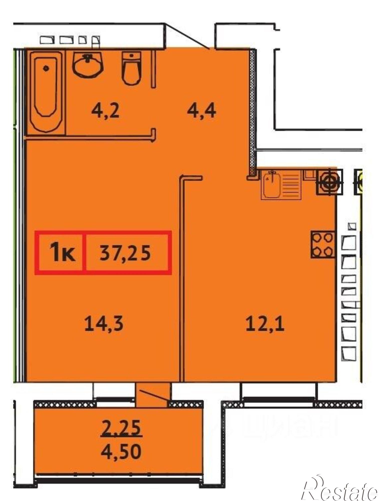 Купить квартиру за 4 209 250 рублей на ул 2-я Первомайская, 51