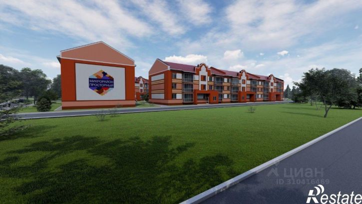 1-комн квартира в новом доме Кохма, улица Сергея Киселёва