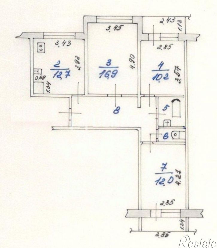 3-комн квартира Кохомское шоссе, 25,  д. 25