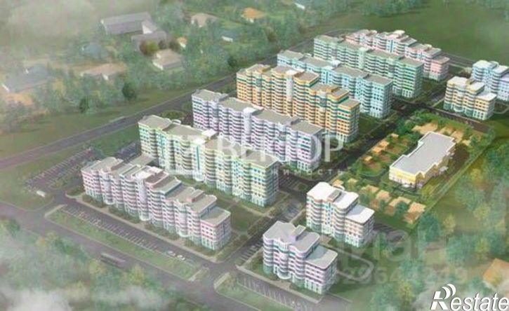 2-комн квартира 1-я Вишнёвая улица, 12,  д. 12
