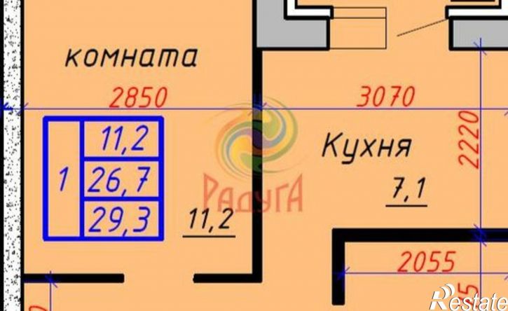 1-комн квартира пр-д 12-й, 25,  д. 25