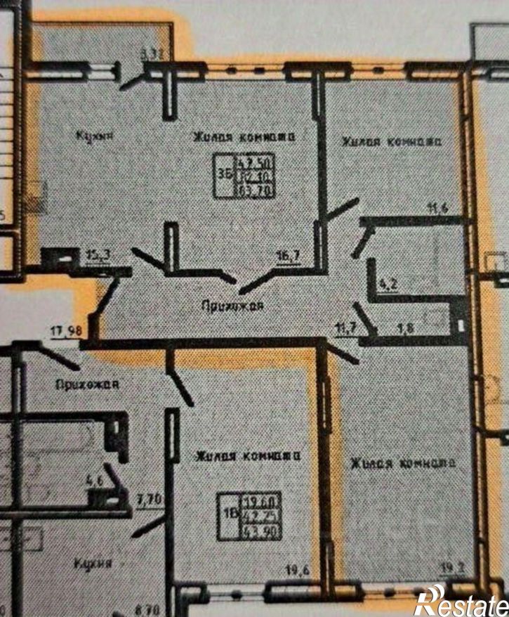 3-комн квартира ул Дюковская, 27А,  д. 27А