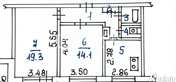 2-комн квартира улица Наговицыной-Икрянистовой, 4,  д. 4