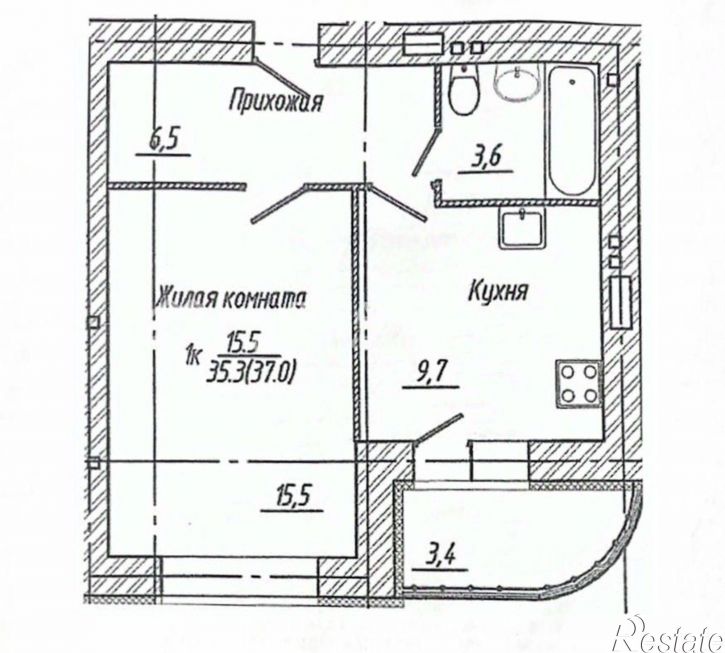 1-комн квартира ул Революционная, 26 1,  д. 26 1,  к. 1