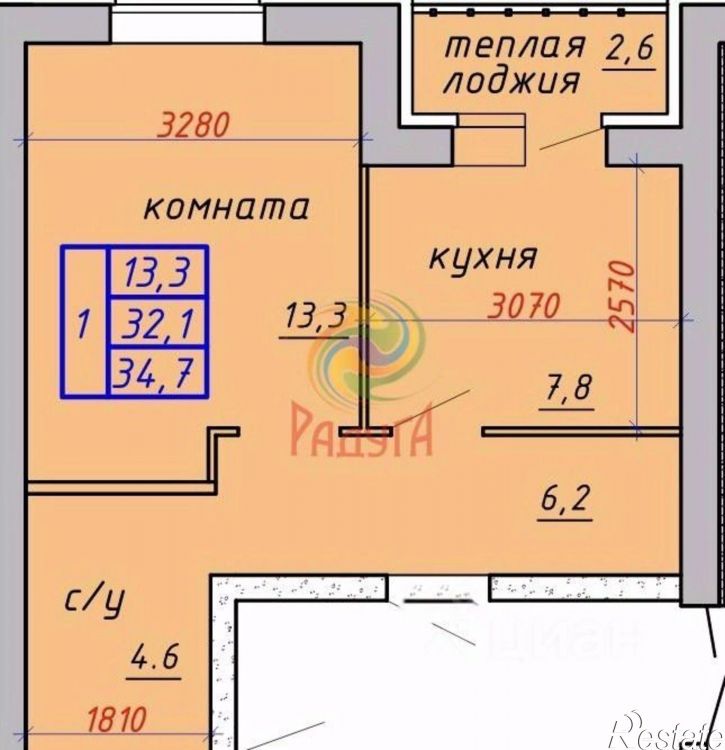 1-комн квартира пр-д 12-й, 25,  д. 25