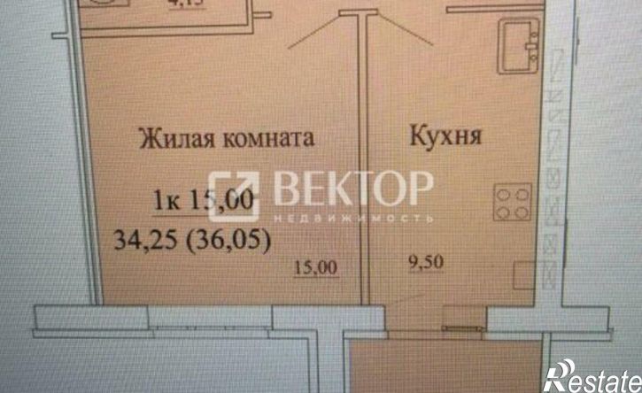 1-комн квартира микрорайон Новая Ильинка, 29