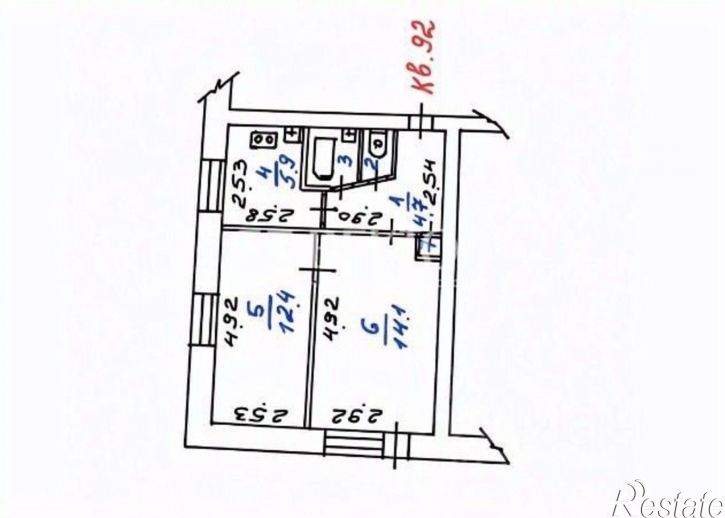 2-комн квартира ул 3-я Чайковского, 9,  д. 9