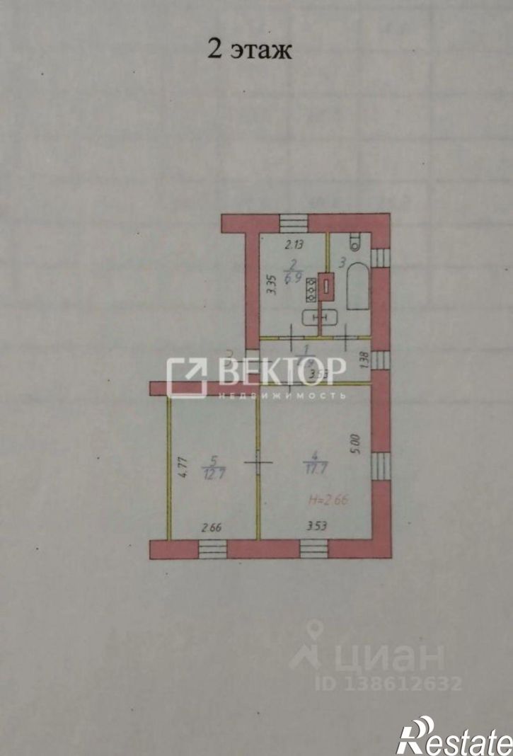 2-комн квартира ул Люлина, 25,  д. 25