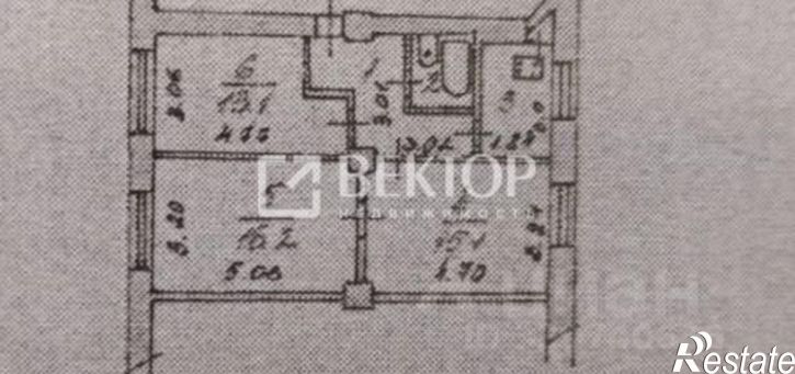 3-комн квартира Рабфаковская улица, 10/96,  д. 10/96