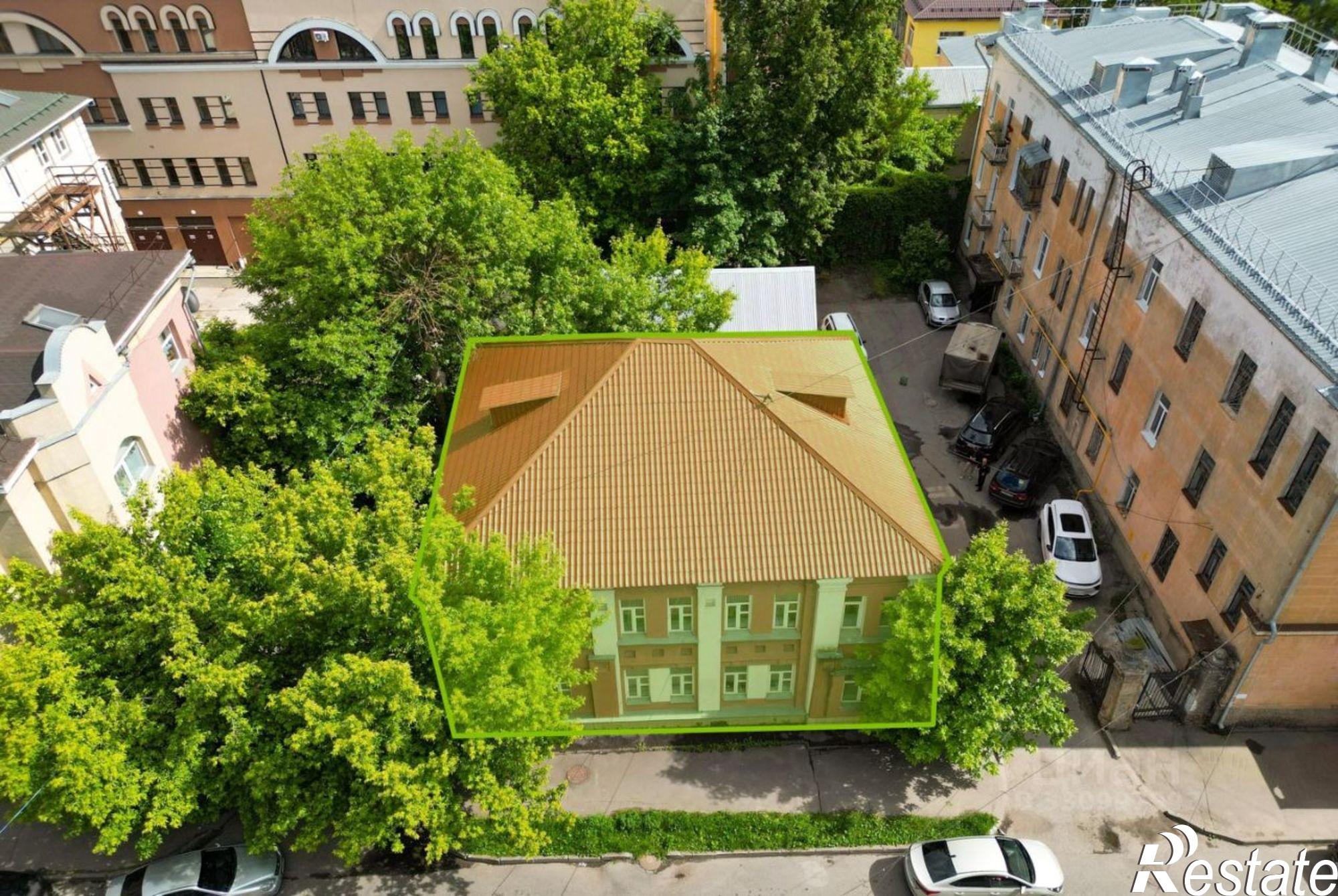 Купить ОСЗ, отдельно стоящее здание за 15 367 100 рублей на Врачебный переулок, 3А