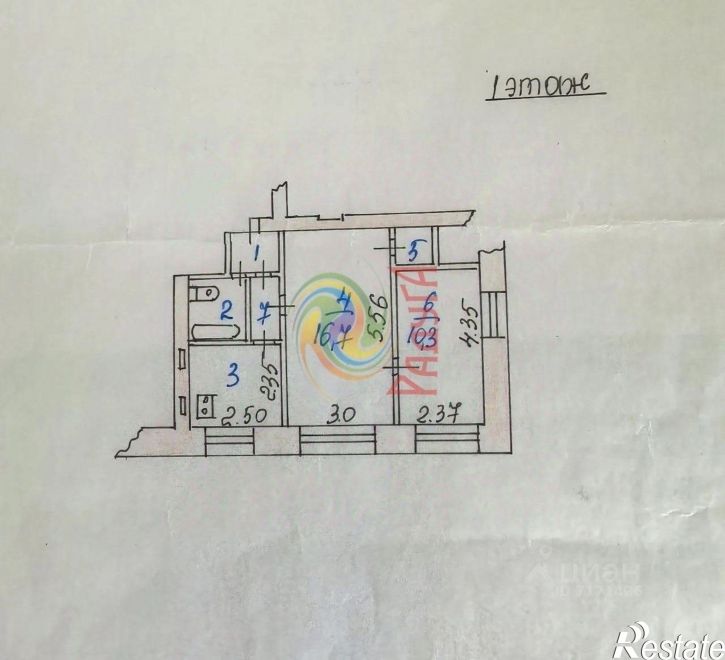 2-комн квартира пр-кт Строителей, 3,  д. 3