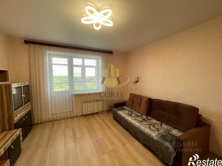 1-комн квартира Левобережная улица, 12,  д. 12