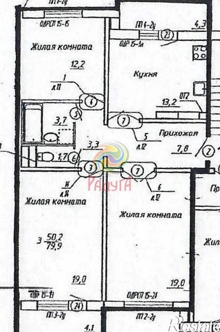 3-комн квартира г Иваново, мкр Московский, 16