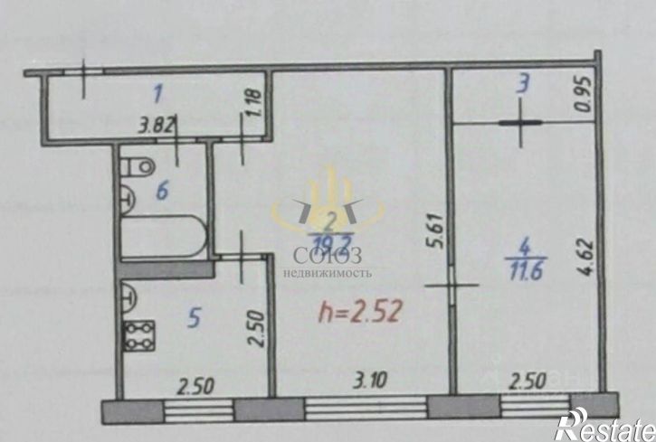 2-комн квартира ул Шубиных, 4,  д. 4