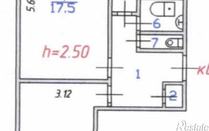 2-комн квартира ул Благова, 32,  д. 32