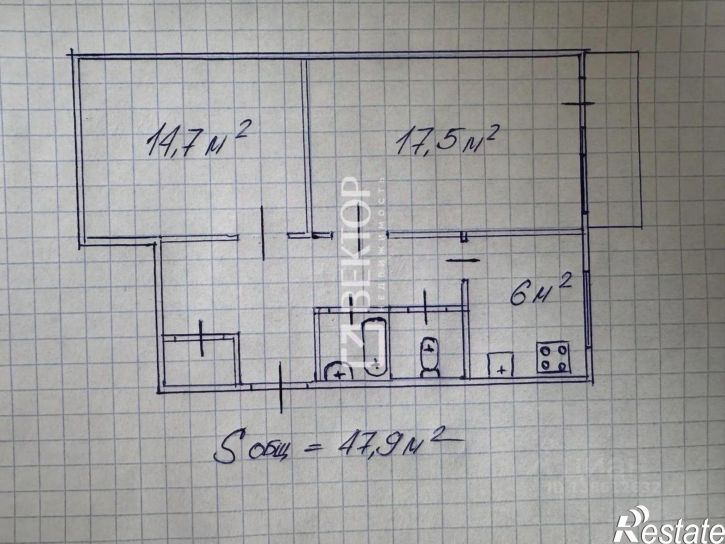 2-комн квартира ул Демьяна Бедного, 77А,  д. 77А