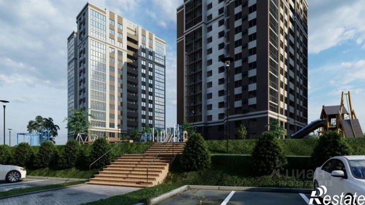 1-комн квартира в новом доме улица Павла Большевикова