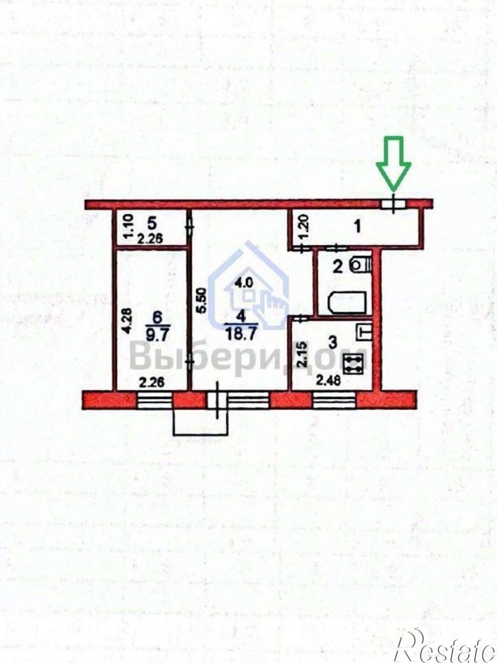 2-комн квартира ул Ташкентская, 85Г,  д. 85Г