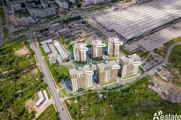 3-комн квартира в новом доме улица Павла Большевикова