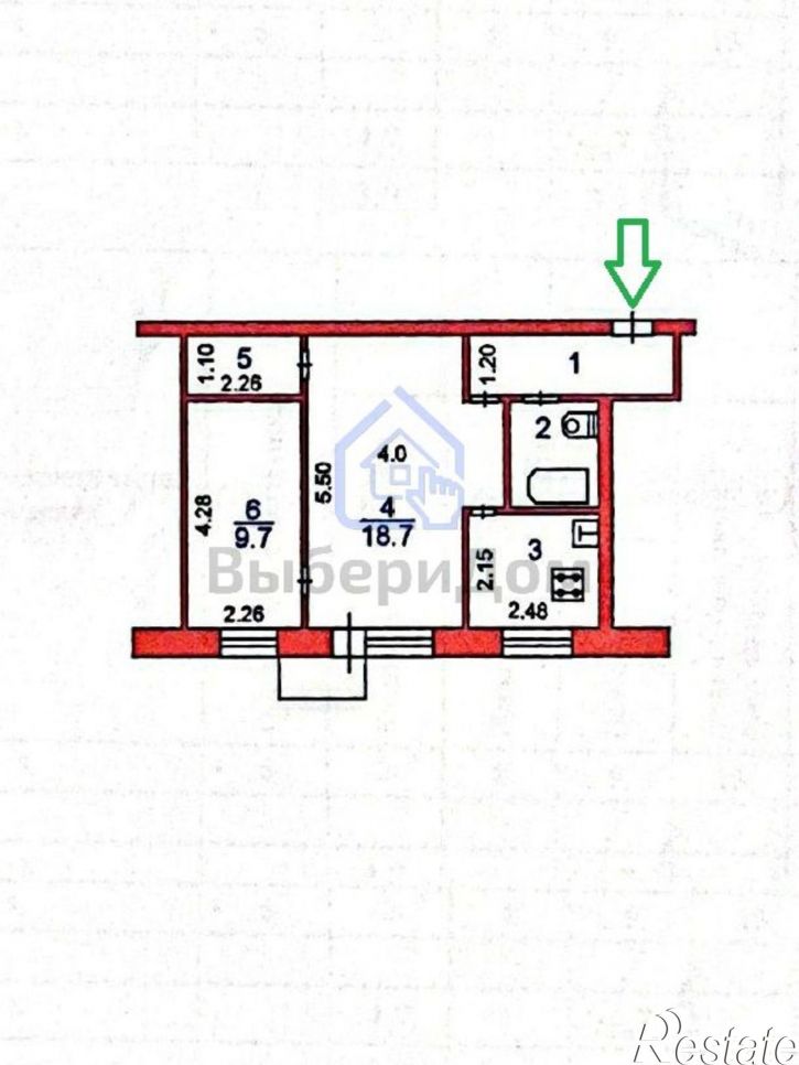 2-комн квартира Ташкентская ул, 85Г