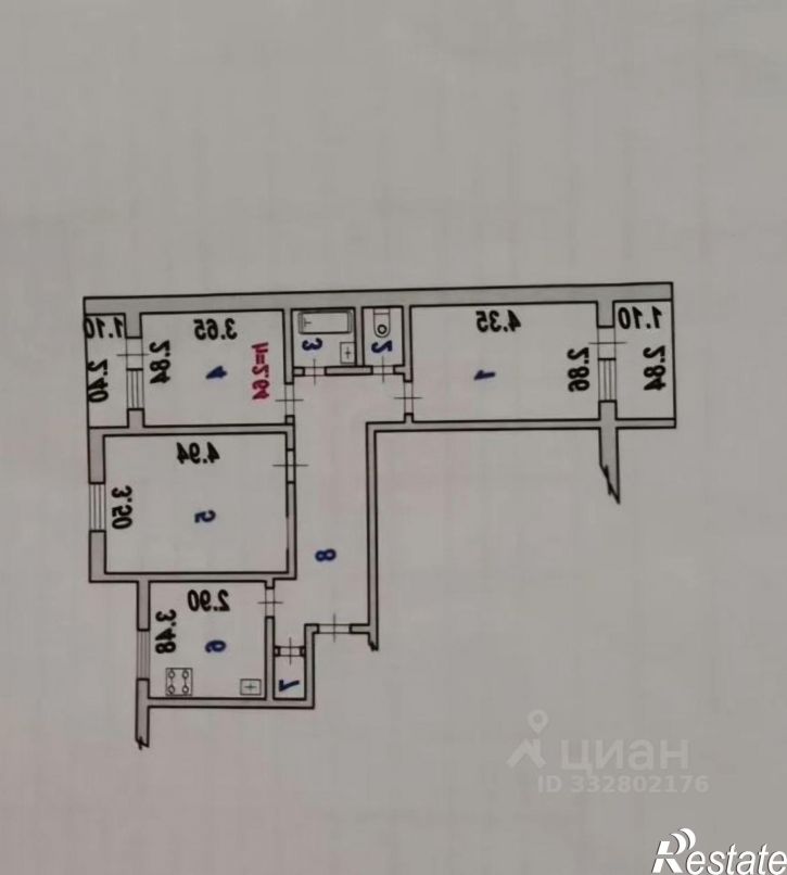 3-комн квартира Кохомское шоссе, 15,  д. 15