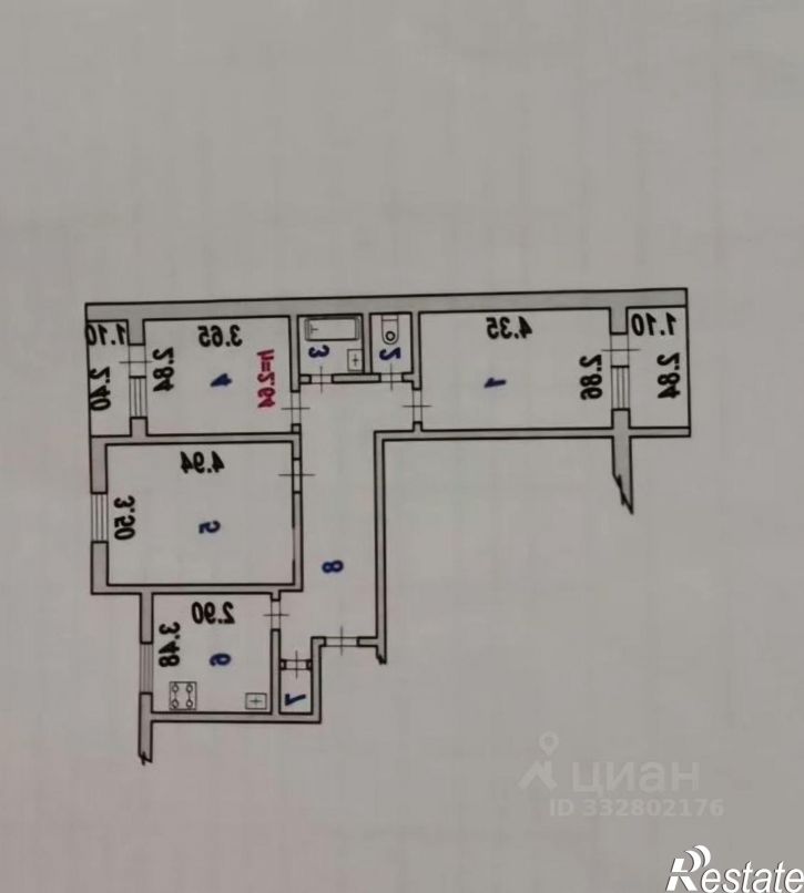 3-комн квартира Кохомское шоссе, 15,  д. 15