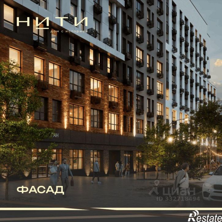 3-комн квартира в новом доме ул 8 Марта, 17,  д. 17