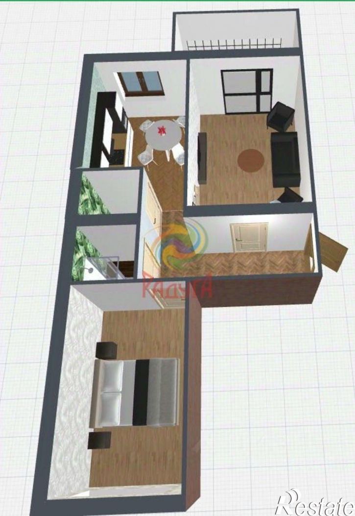 2-комн квартира пер Белинского, 6,  д. 6