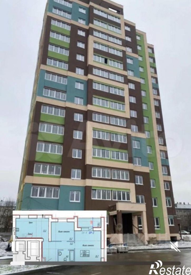 2-комн квартира ул Парижской Коммуны, 55,  д. 55