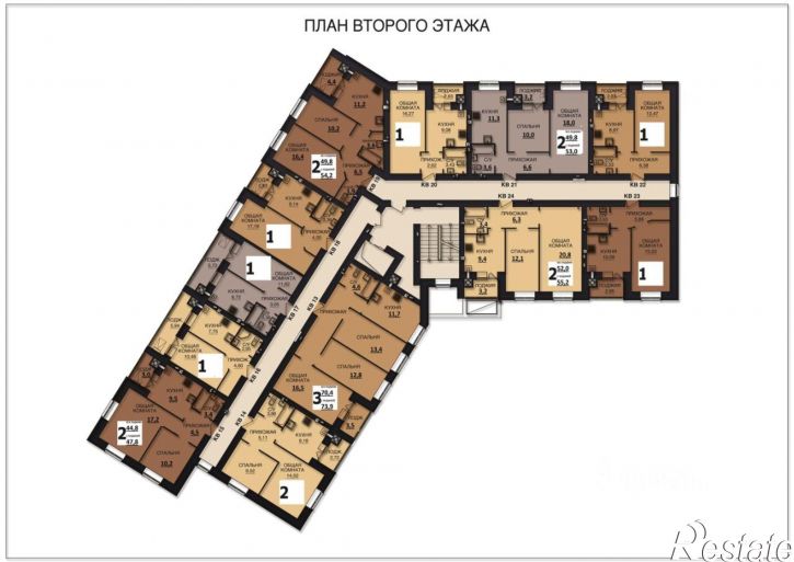 2-комн квартира ул Лебедева-Кумача, 17,  д. 17
