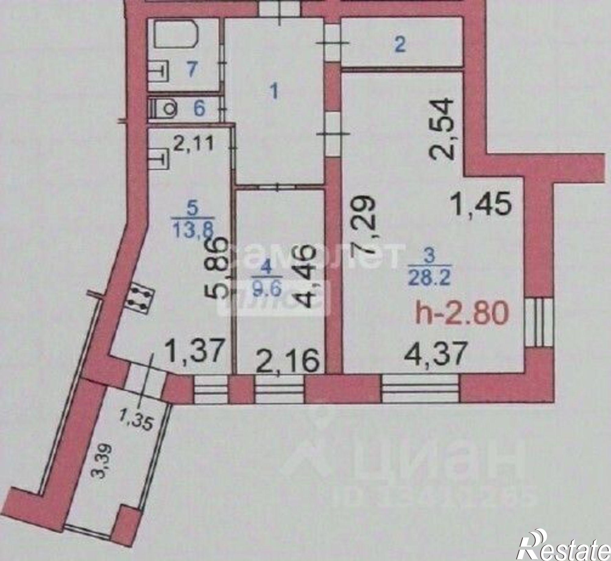 Купить квартиру за 9 500 000 рублей на ул Смирнова, 47