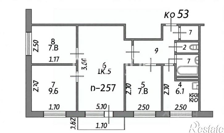 4-комн квартира ул Шубиных, 14Б,  д. 14Б