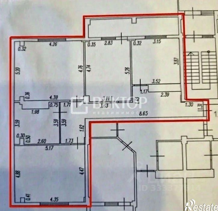3-комн квартира ул Ермака, 10,  д. 10
