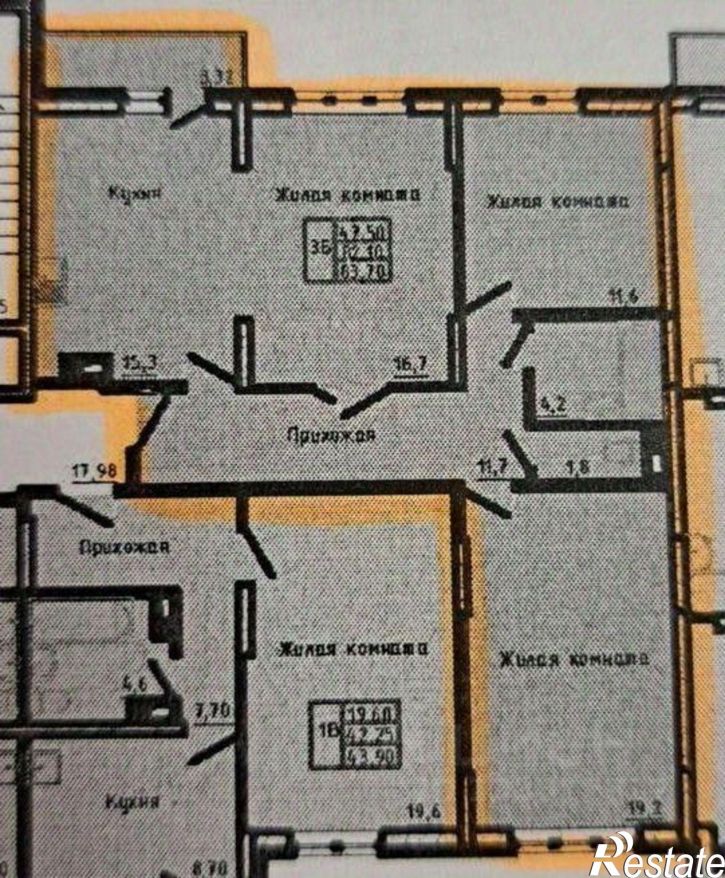3-комн квартира ул Дюковская, 27А,  д. 27А