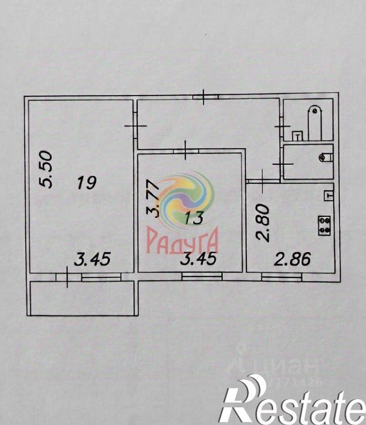 2-комн квартира Кохомское шоссе, 17А,  д. 17А