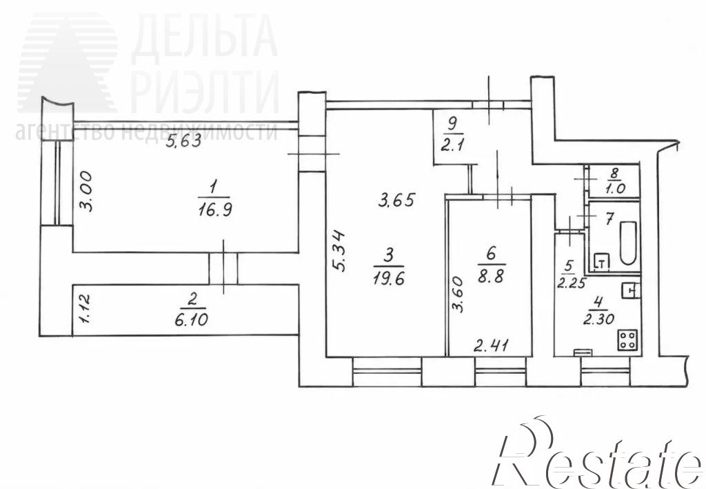Купить квартиру за 6 000 000 рублей на Карла Маркса ул, 32