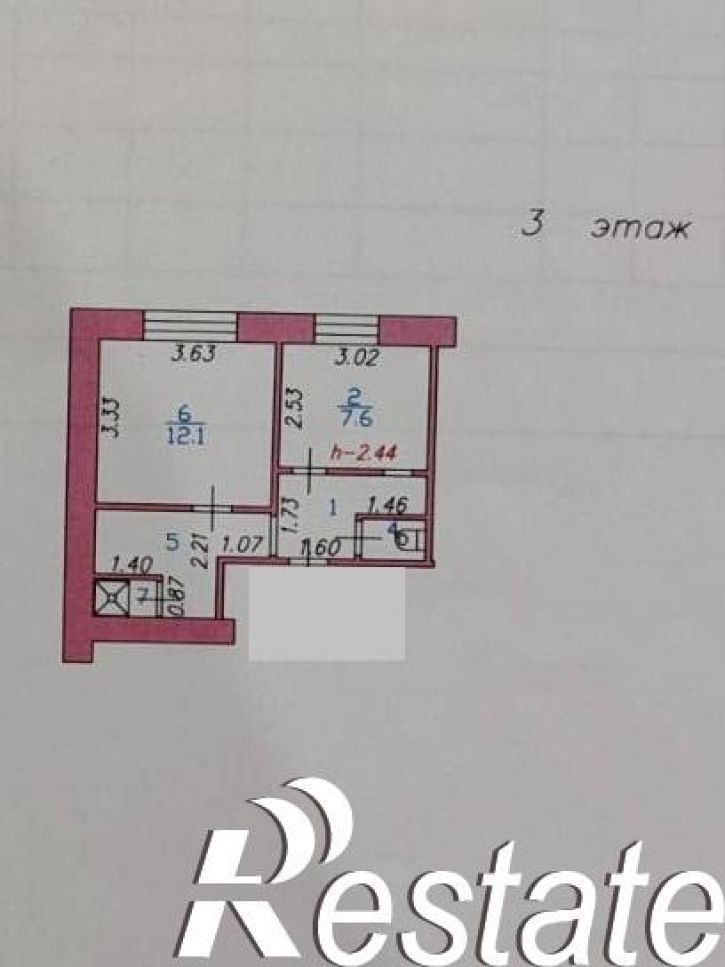 2-комн квартира 14-й проезд, 10к4
