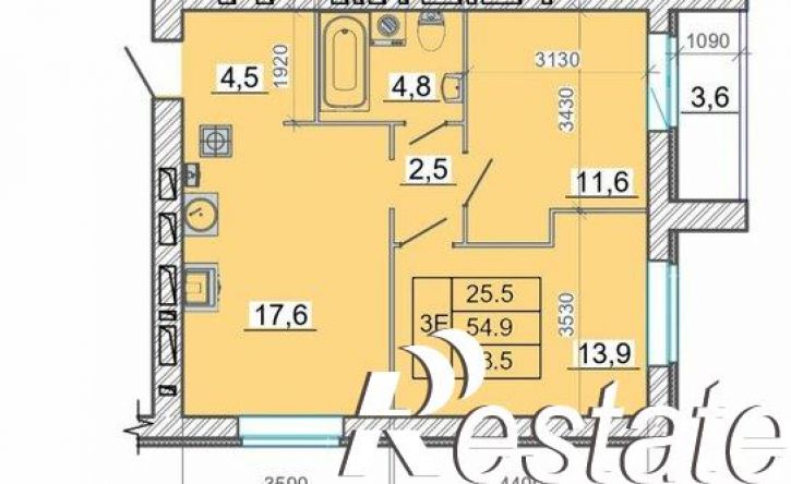 2-комн квартира в новом доме 1-й переулок Спартака, 12,  д. 12