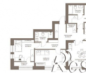 4-комн, 112 кв м, этаж 14/14 улица 8 Марта, 17