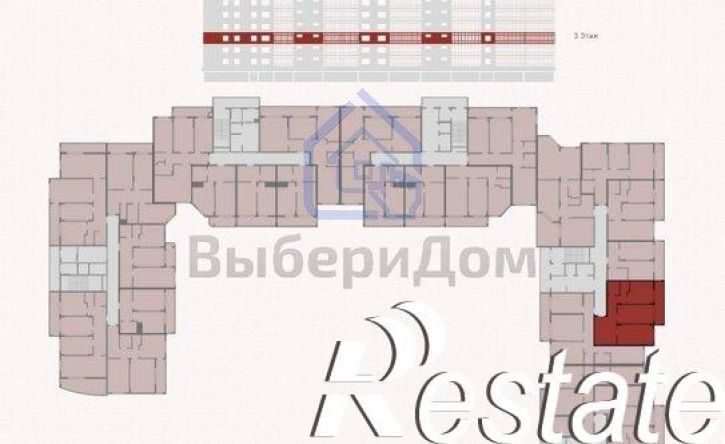 2-комн квартира Профсоюзная улица, 8,  д. 8