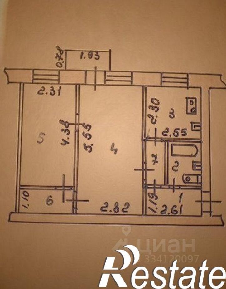 2-комн квартира Шереметевский проспект, 117,  д. 117
